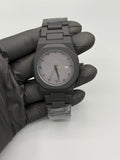 Black Aura Watch Heavy Weighted Chain