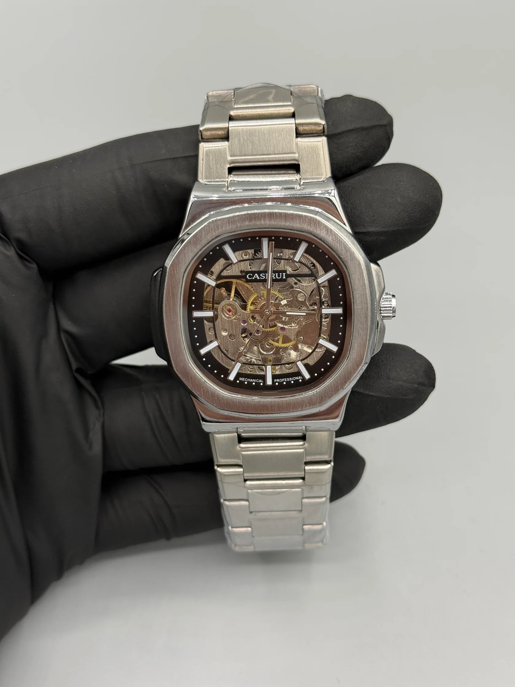 Casirui Skeleton Automatic Stainless Steel