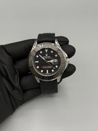 Rolex Submariner With Rubber Strap Rotating Dial